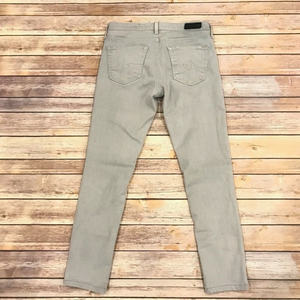 AG Adriano Goldschmied Legging Ankle Jeans in Sulfur Pebble Beach - Picture 4 of 6